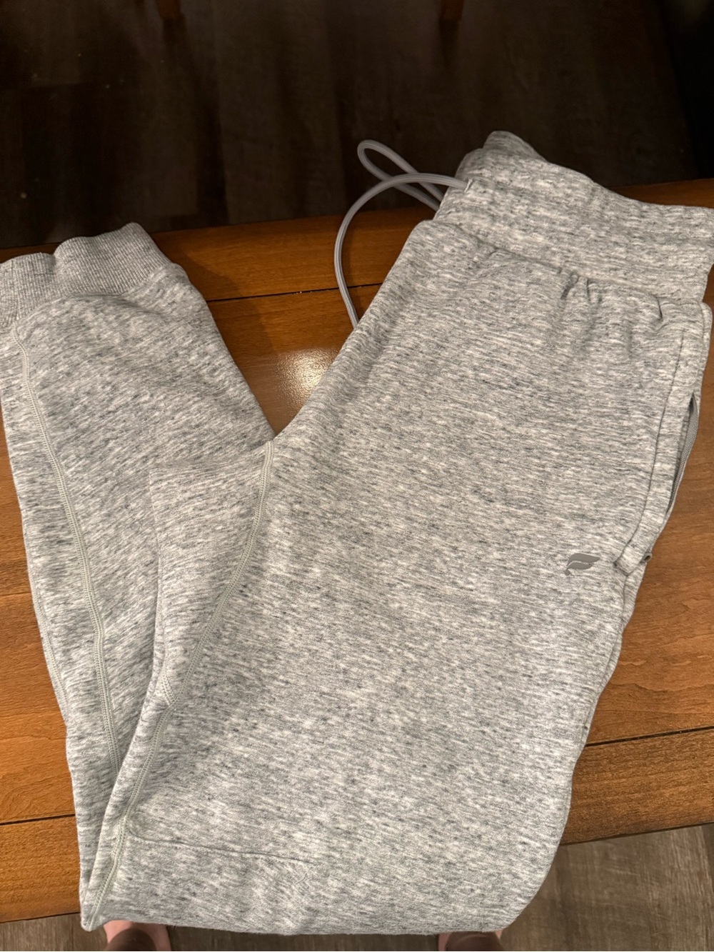 Fabletics Heather Gray Women's Jogger Pants